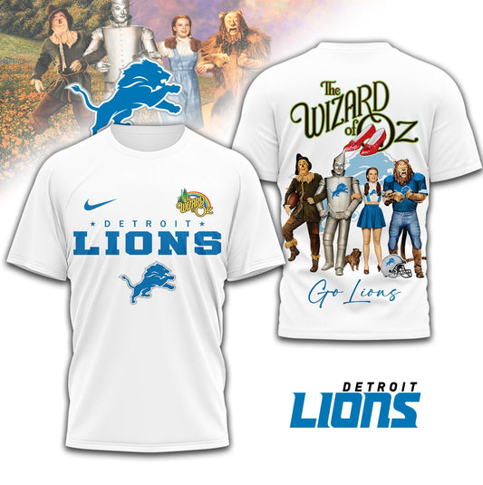 Premium NFL DET x The Wizard Of Oz T-shirt V1 NMD NHM