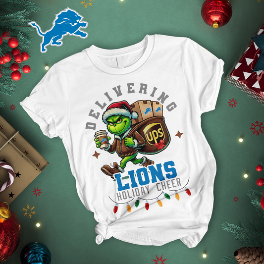 Premium NFL DET x Ups T-shirt NMD TTV