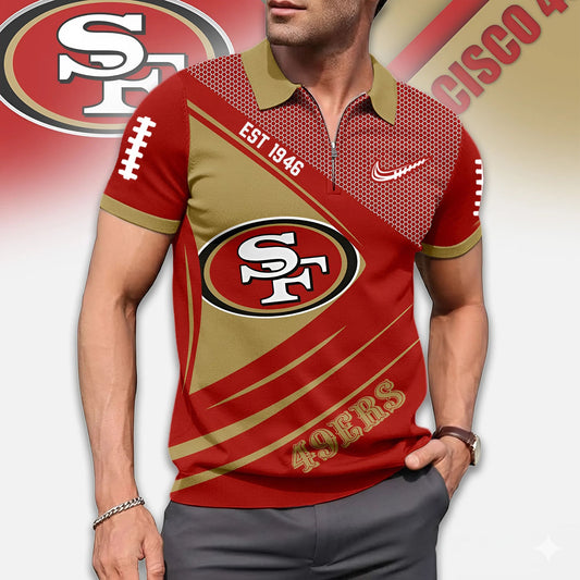 Premium NFL Game Day X SF Zipper Polo NDT NHM 3010