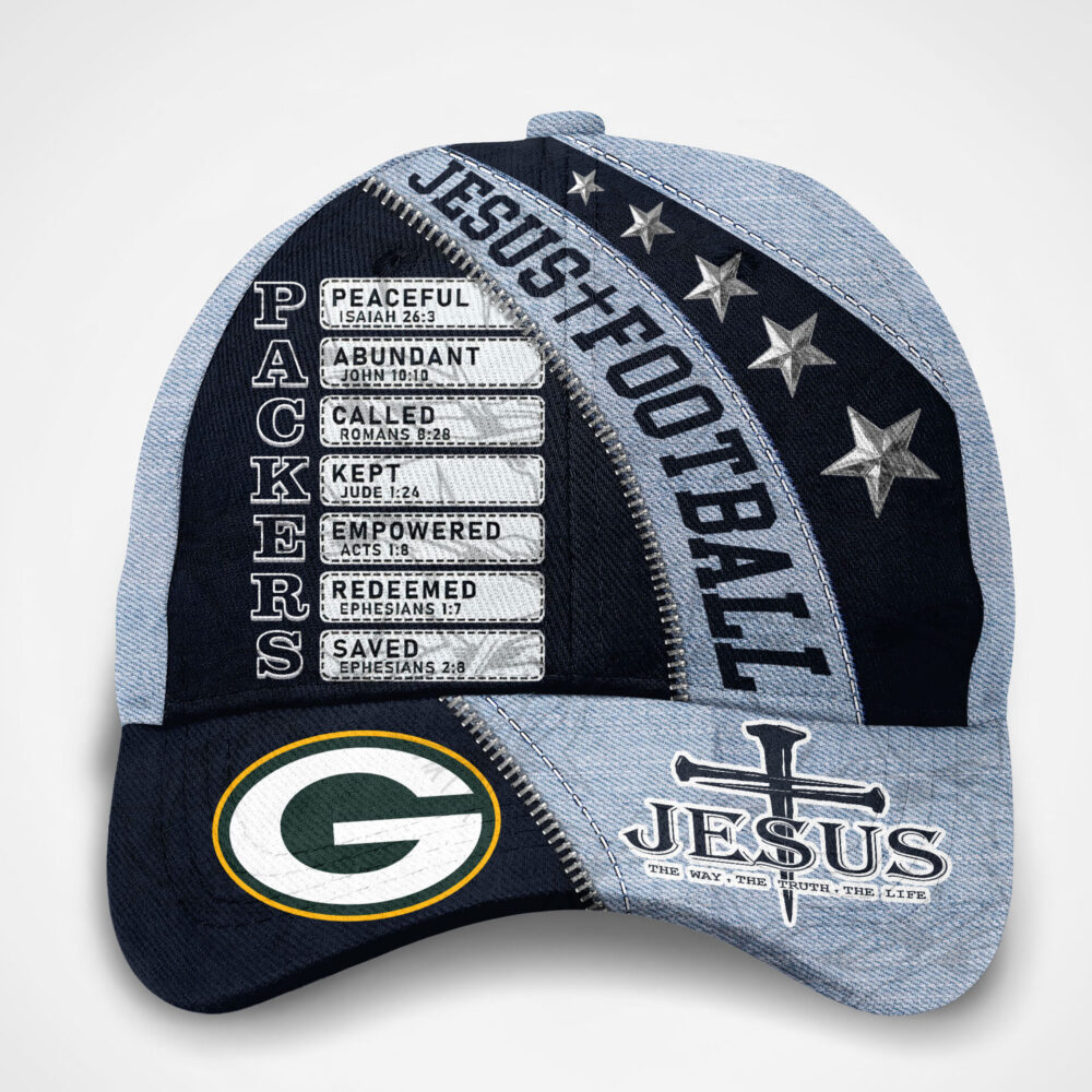 Premium NFL GB Jesus Football Classic Cap V1 NMD TTV