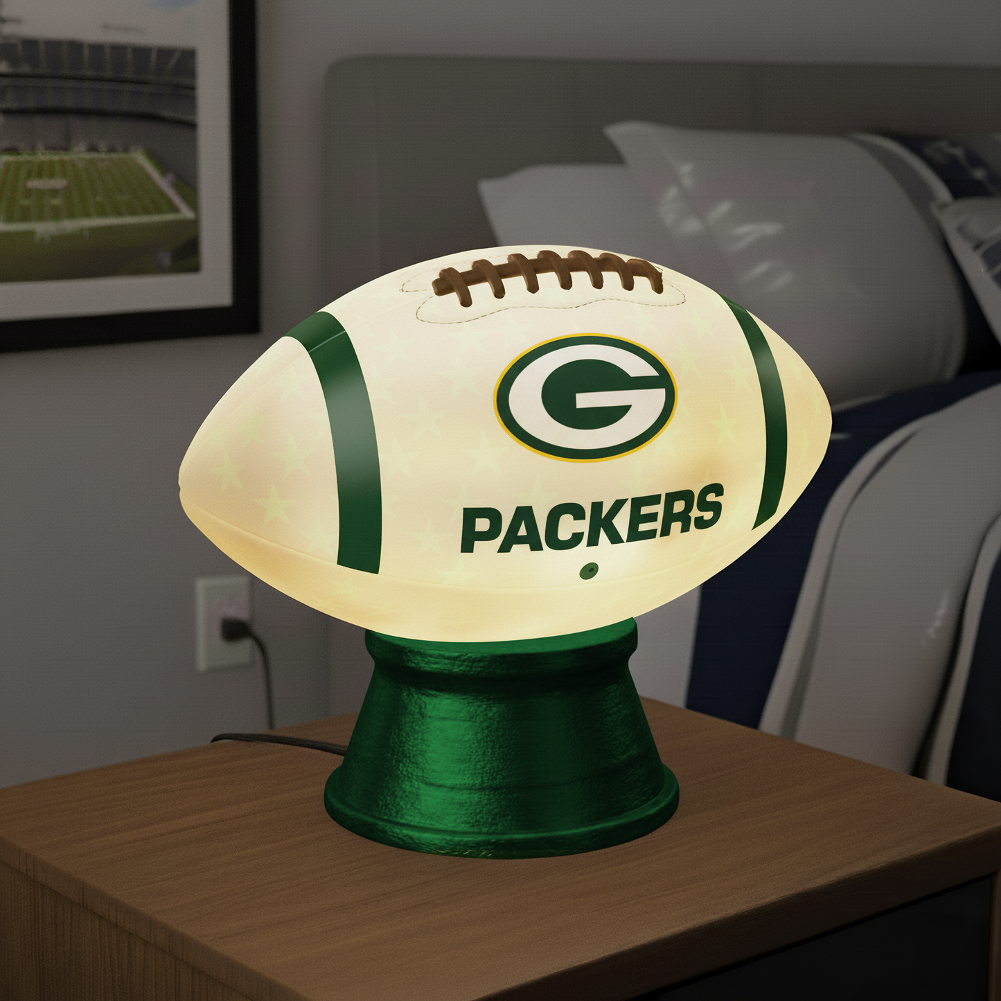 Premium NFL GB LED Football Night Light V1 NMD TTV