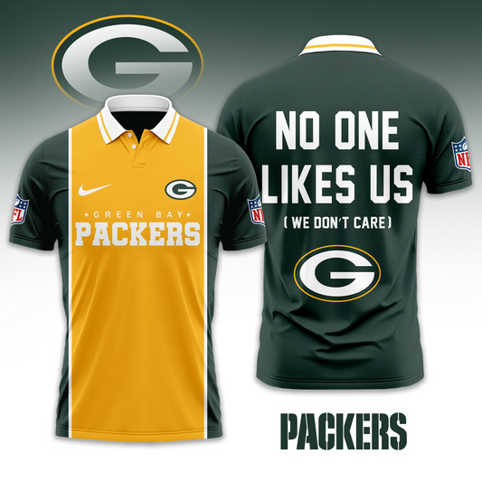Premium NFL GB No One Likes Us Polo Shirt V1 NMD 291025 TTV