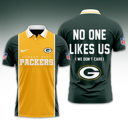 Premium NFL GB No One Likes Us Polo Shirt V1 NMD 291025 TTV