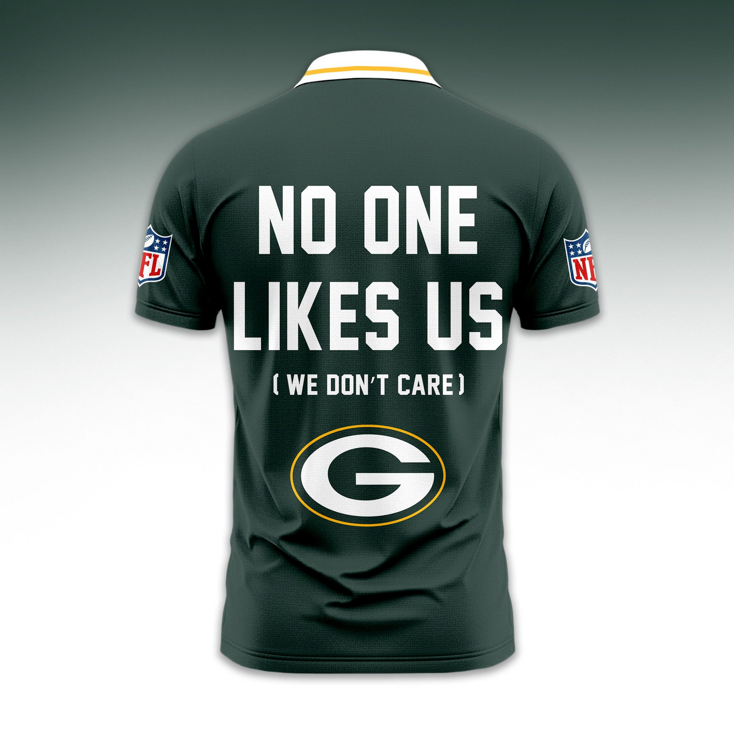 Premium NFL GB No One Likes Us Polo Shirt V1 NMD 291025 TTV
