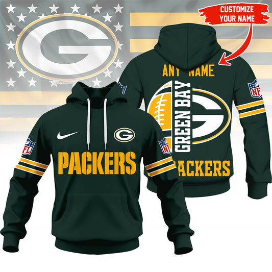 Premium NFL GB Signature Fan Gear Hoodie V1 NMD NHM