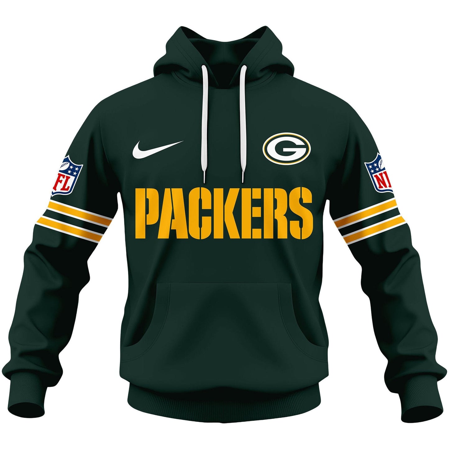 Premium NFL GB Signature Fan Gear Hoodie V1 NMD NHM