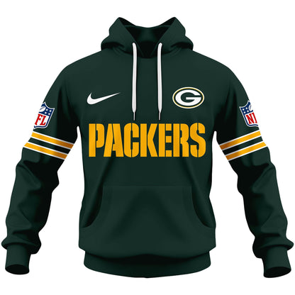 Premium NFL GB Signature Fan Gear Hoodie V1 NMD NHM
