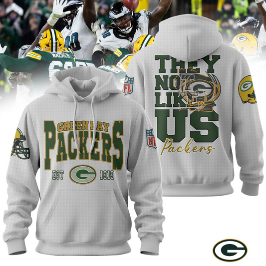 Premium NFL GB They Not Like Us Hoodie V1 NMD25 TTV