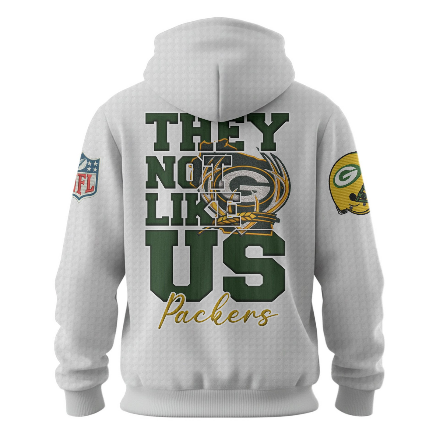 Premium NFL GB They Not Like Us Hoodie V1 NMD25 TTV