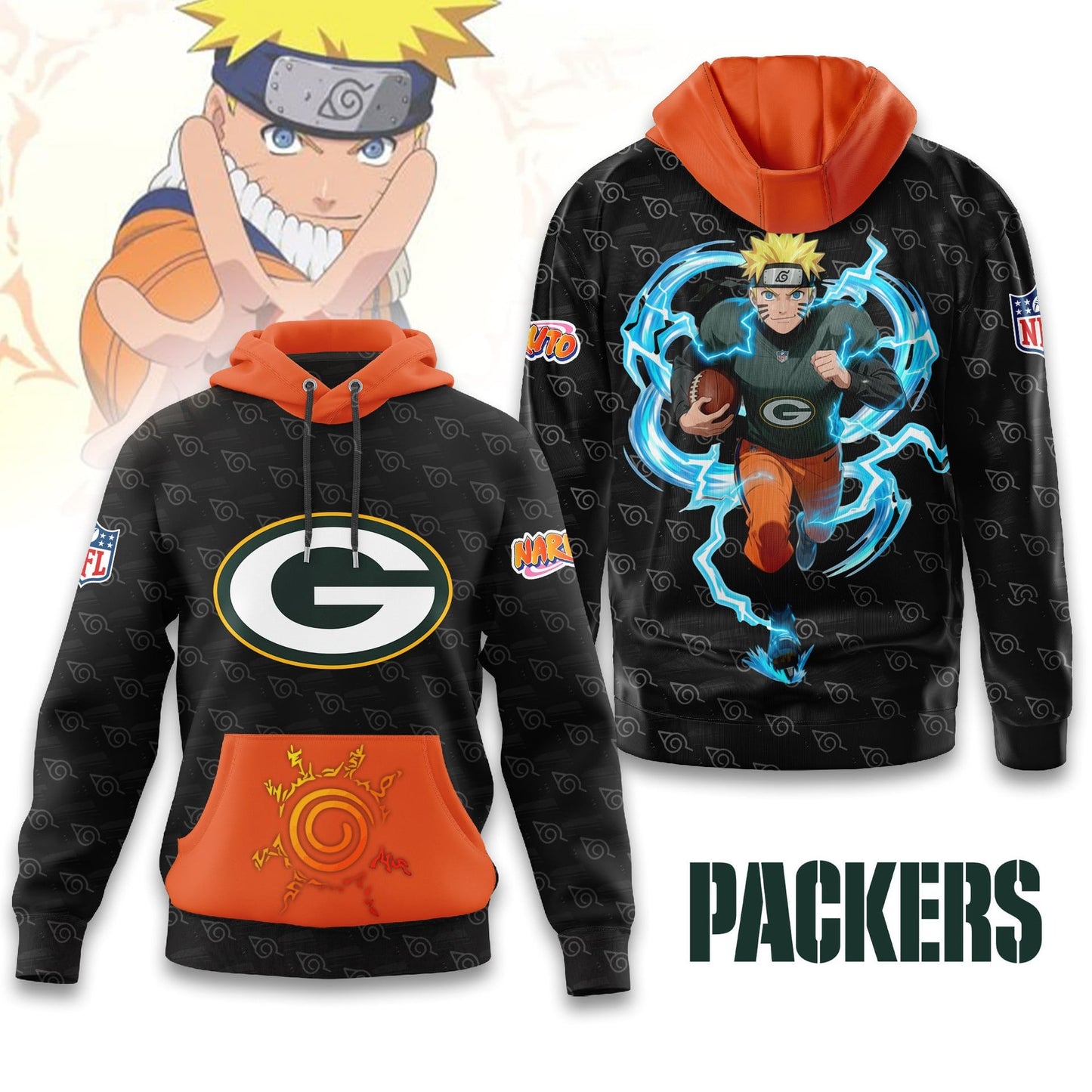 Premium NFL GB x NAR Hoodie V1 NMD NHM