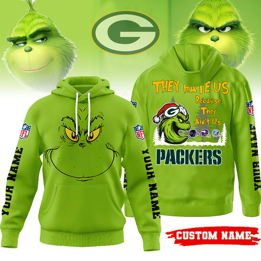 Premium NFL GB x The Grinch Hoodie V2 NMD TTV