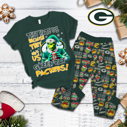Premium NFL GB x The Grinch Pajamas V1 NMD TTV