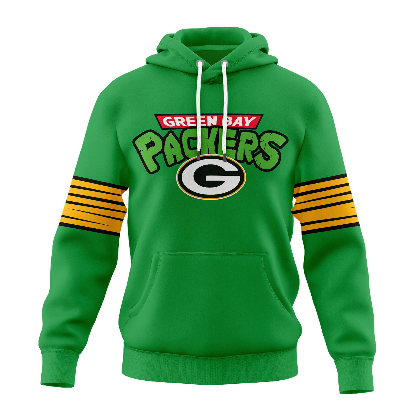Premium NFL GB x TMNT 35th Anniversary Hoodie V1 NMD TTV