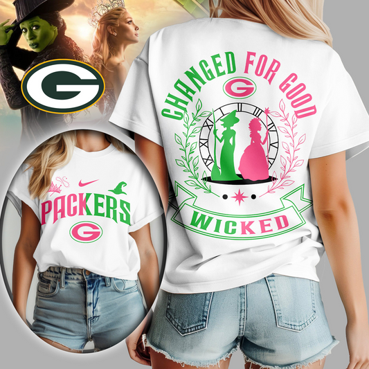 Premium NFL GB x WCKD Changed For Good Women Shirt V1 NMD TTV