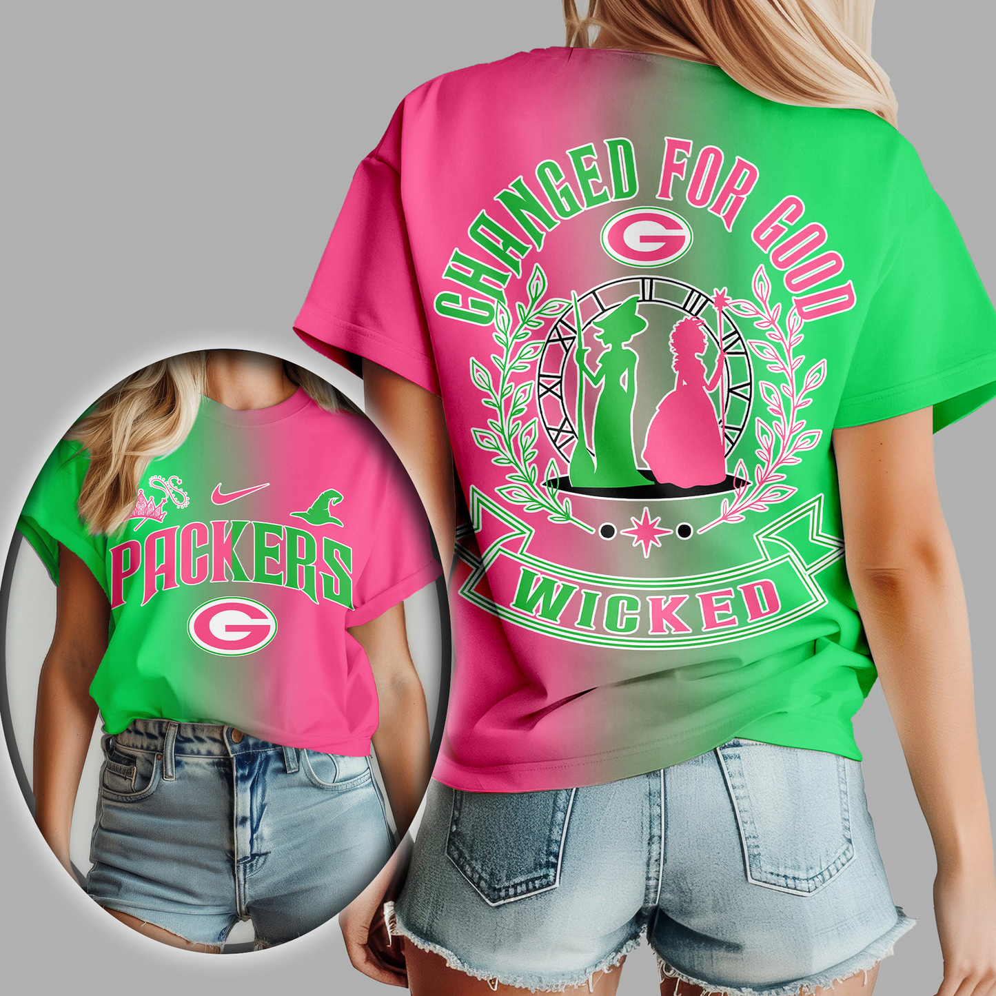 Premium NFL GB x WCKD Changed For Good Women Shirt V1 NMD TTV