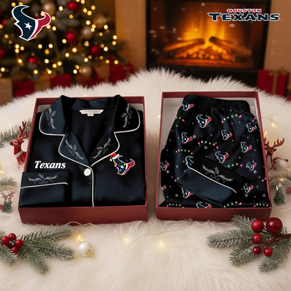 Premium NFL HOU Christmas Pajasma V2 NMD TTV