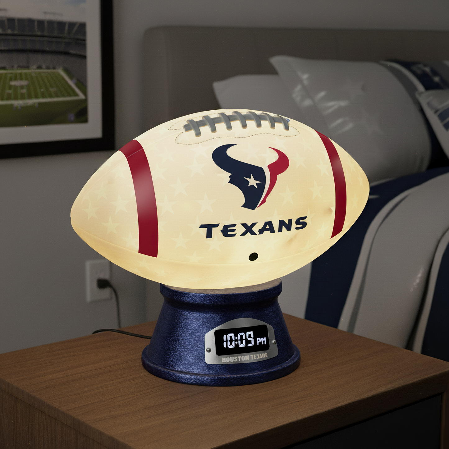 Premium NFL HOU LED Football Night Light V1 NMD TTV