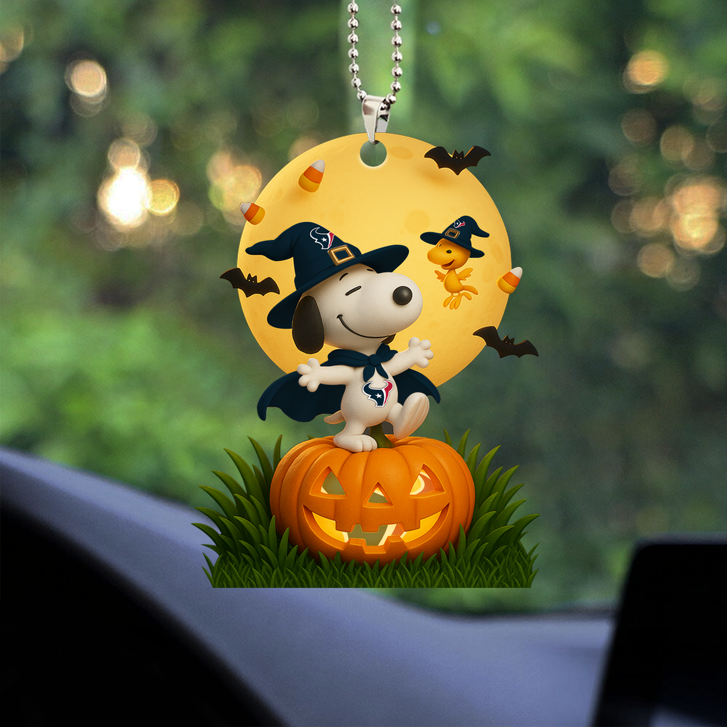 Premium NFL HOU x SNP Car Ornament DATND TANTD