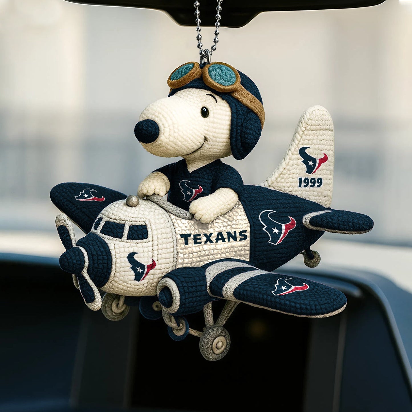 Premium NFL HOU x SNP Knitted Car Ornament V6 NMD NHM