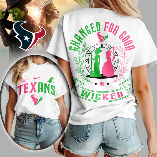 Premium NFL HOU x WCKD Changed For Good Women Shirt V1 NMD TTV