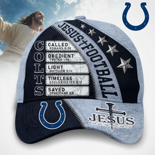 Premium NFL IND  Jesus Football Classic Cap V1 NMD TTV
