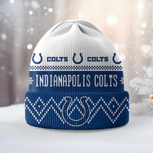 Premium NFL IND Beanie Hat V1 NMD TTV