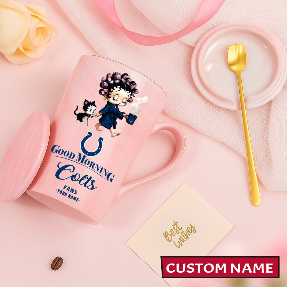 Premium NFL IND Ceramic Women Coffee Mug V1 NMD TTV