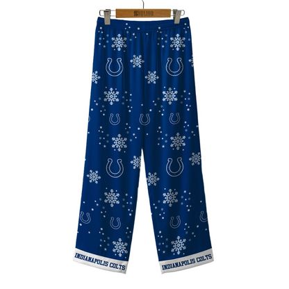 Premium NFL IND Christmas Pajamas V1 NMD TTV