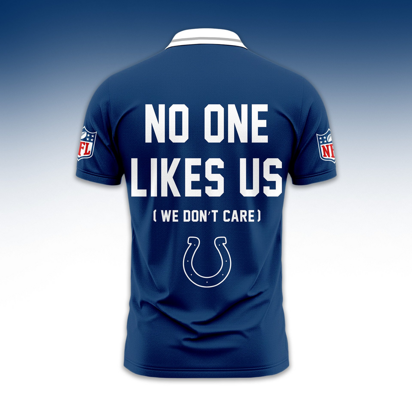 Premium NFL IND No One Likes Us Polo Shirt V1 NMD 291025 TTV