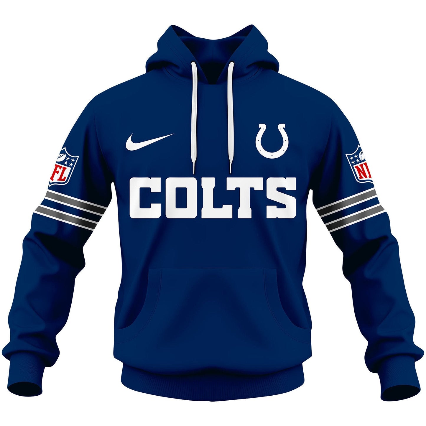 Premium NFL IND Signature Fan Gear Hoodie V1 NMD NHM