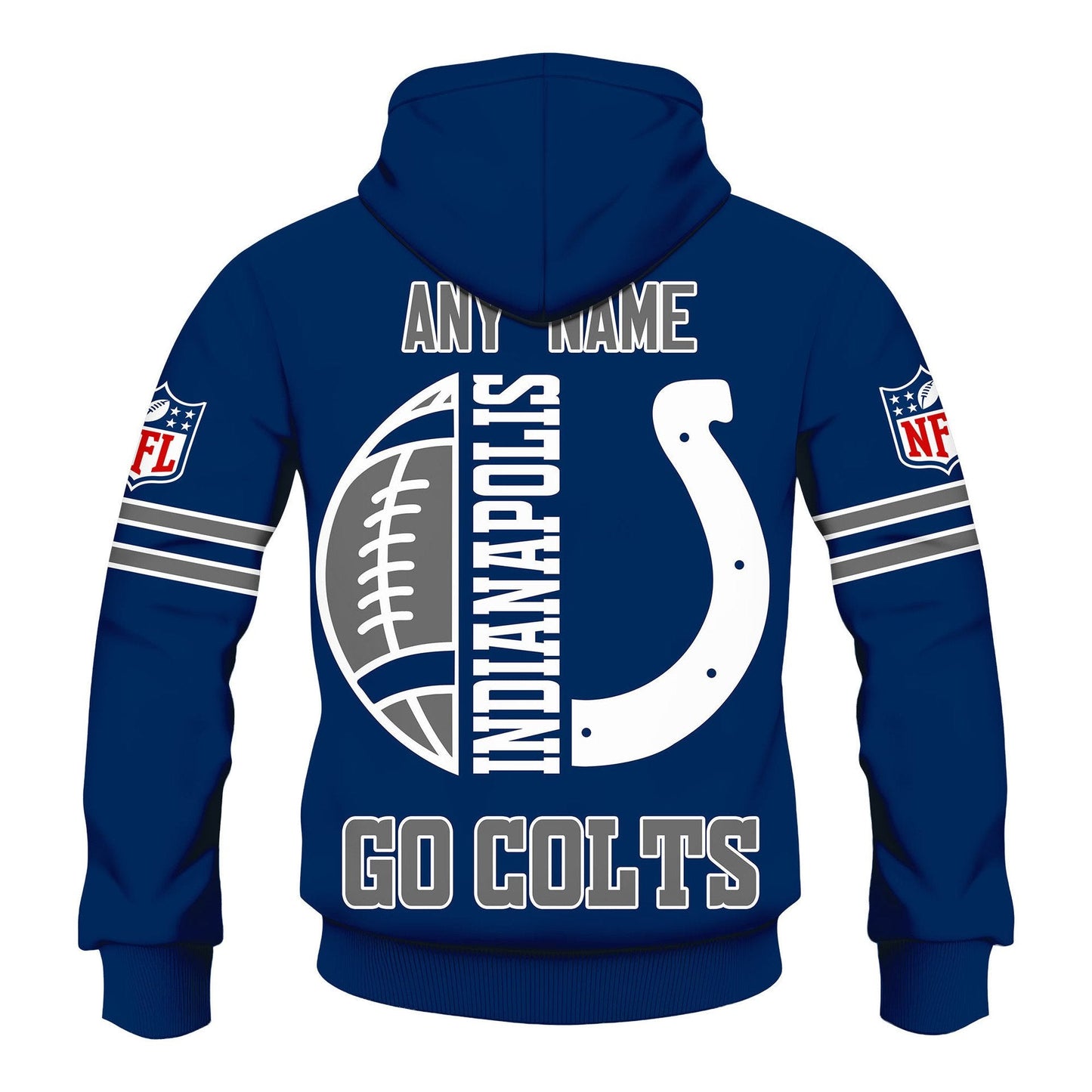 Premium NFL IND Signature Fan Gear Hoodie V1 NMD NHM