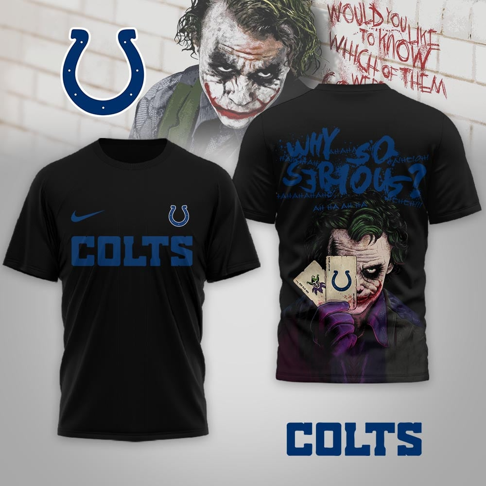 Premium NFL IND x JOK Why So Serious T-shirt V1 NMD TTV
