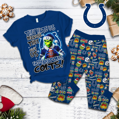 Premium NFL IND x The Grinch Pajamas V1 NMD TTV