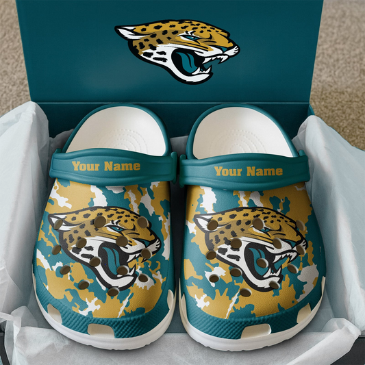 Premium NFL JAC Camo CLogs V1 NMD TTV