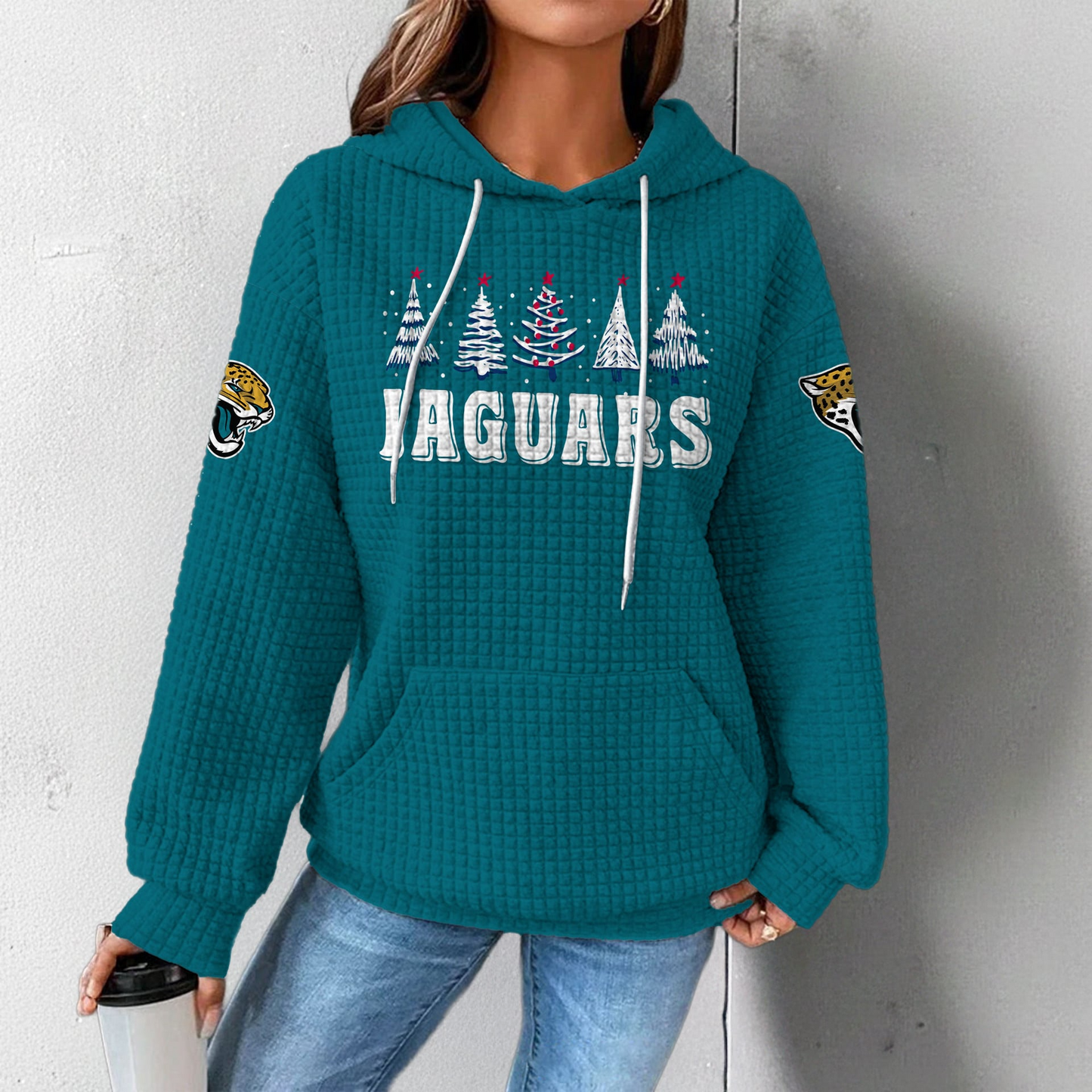 Premium NFL JAC Christmas Waffele Hoodie V1 NMD 261125 TTV