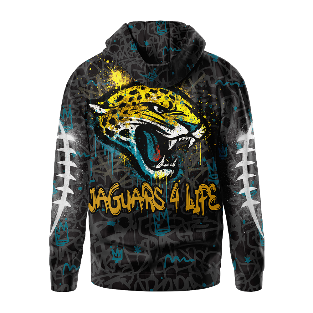 Premium NFL JAC Special Graffiti Hoodie V2 NMD  TTV