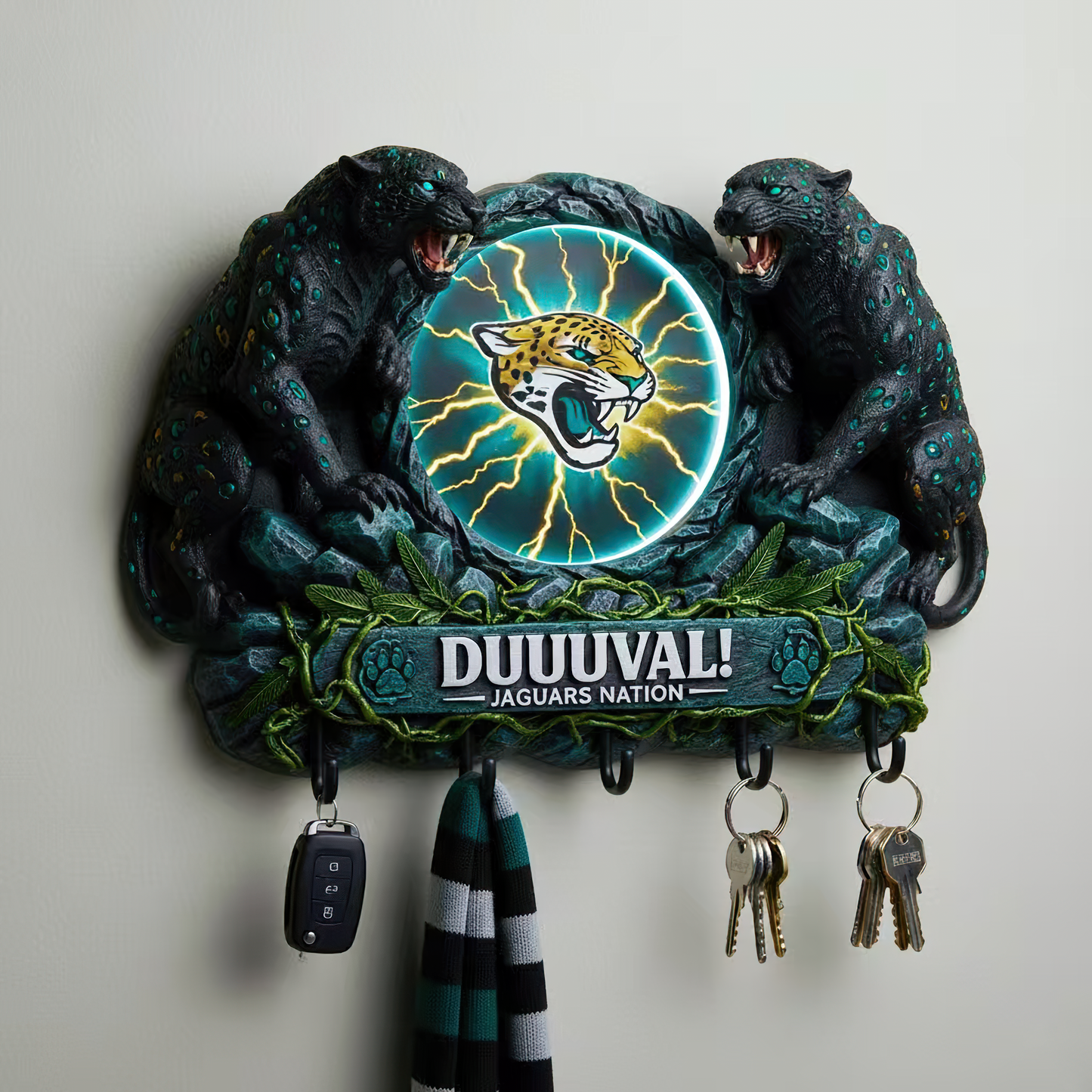 Premium NFL JAC Spirit Guardian Wall Key Holder V1 NMD TTV