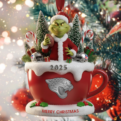Premium NFL JAC x The Grinch Christmas Ornament V2 NMD TTV