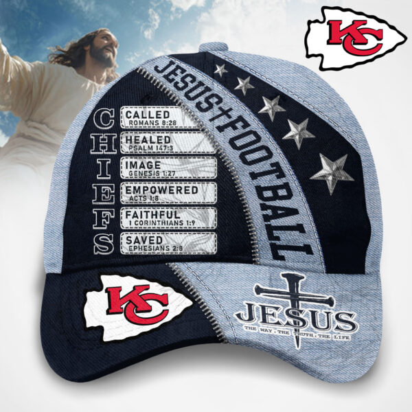 Premium NFL KC  Jesus Football Classic Cap V1 NMD TTV