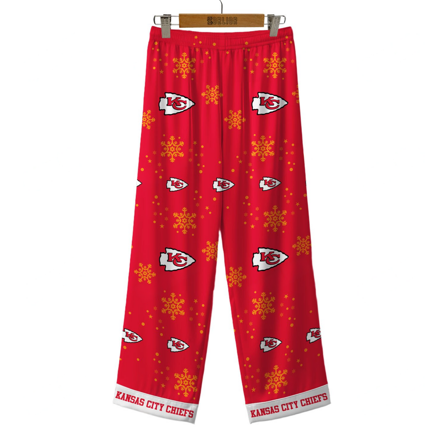 Premium NFL KC Christmas Pajamas V1 NMD TTV