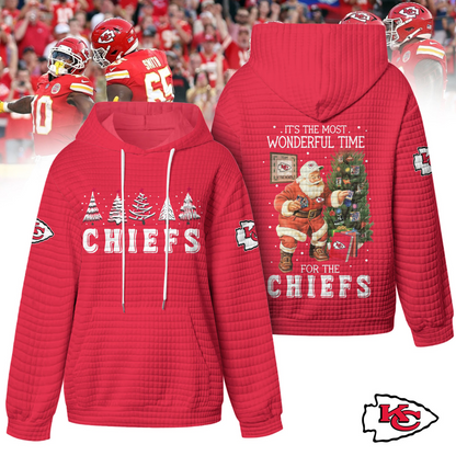 Premium NFL KC Christmas Waffele Hoodie V1 NMD 261125 TTV