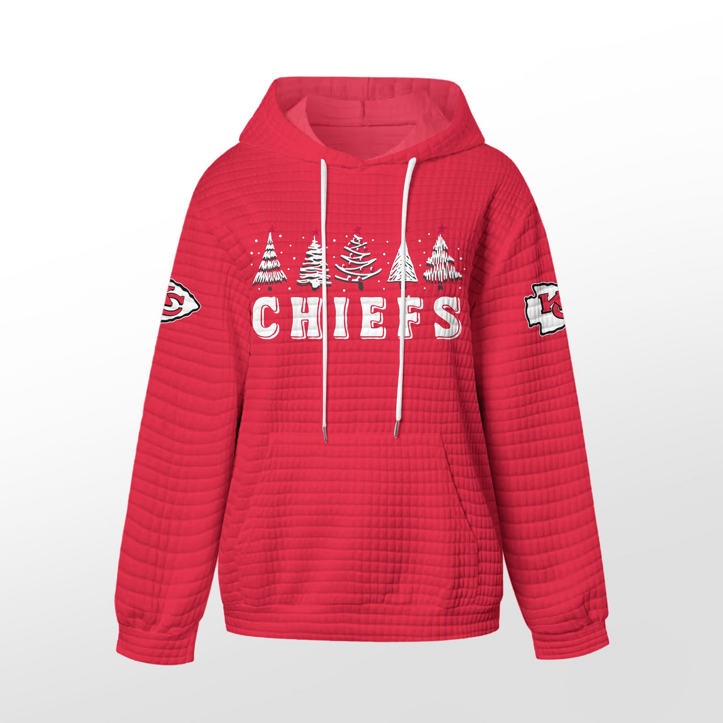 Premium NFL KC Christmas Waffele Hoodie V1 NMD 261125 TTV