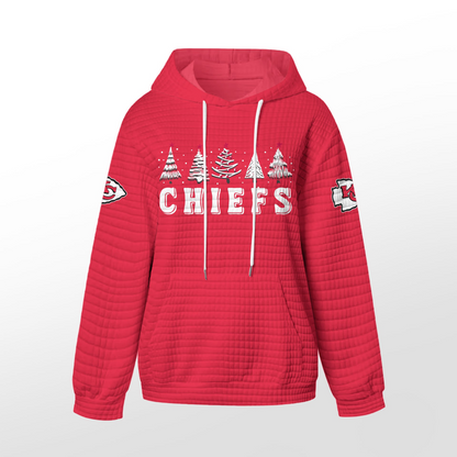 Premium NFL KC Christmas Waffele Hoodie V1 NMD 261125 TTV