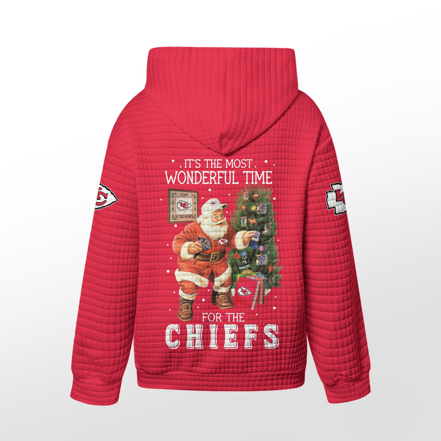 Premium NFL KC Christmas Waffele Hoodie V1 NMD 261125 TTV