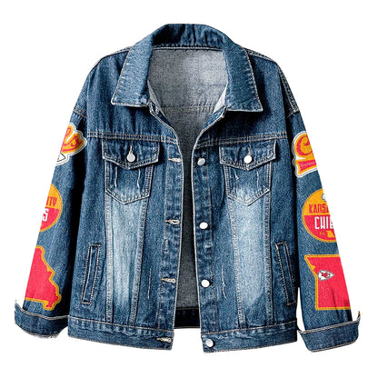 Premium NFL KC Denim Jacket V1 NMD NHM