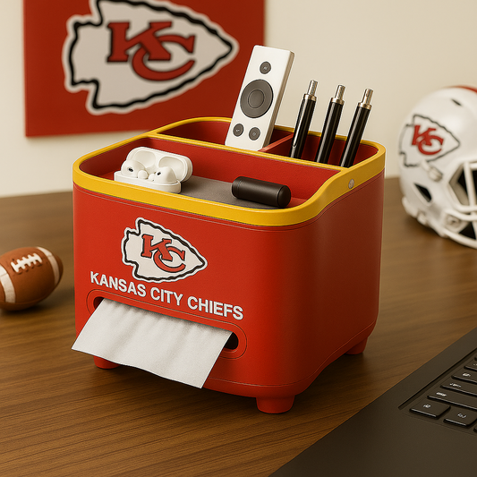 Premium NFL KC Multi-Function Desktop Organizer V1 NMD TTV