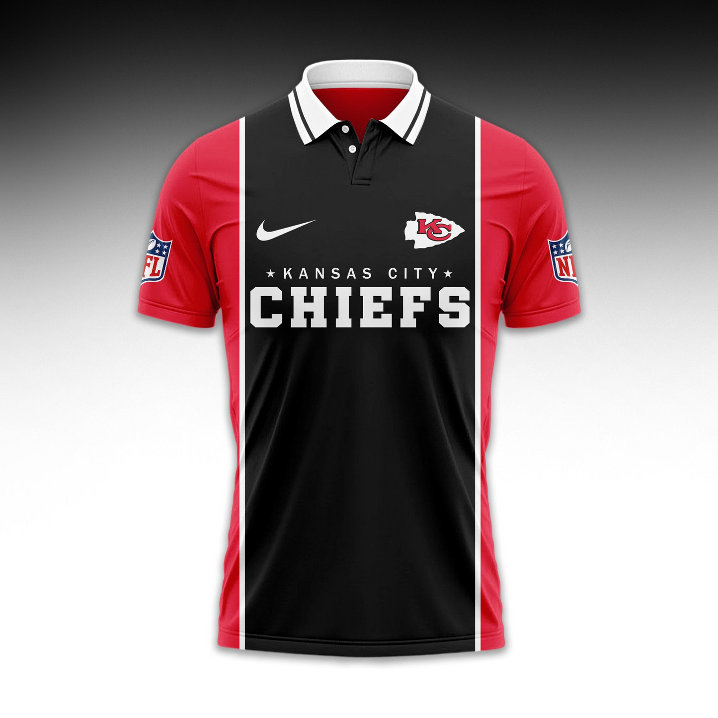 Premium NFL KC No One Likes Us Polo Shirt V1 NMD 291025 TTV