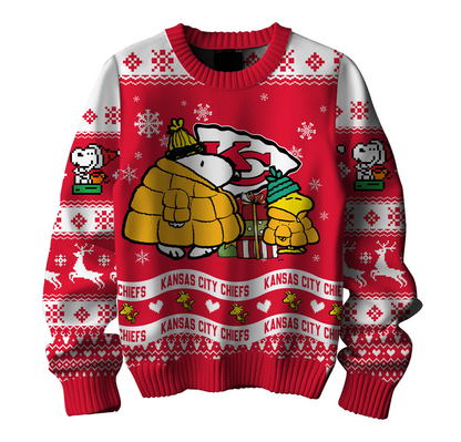 Premium NFL KC x SNP Ugly Sweater V1 NMD TTV