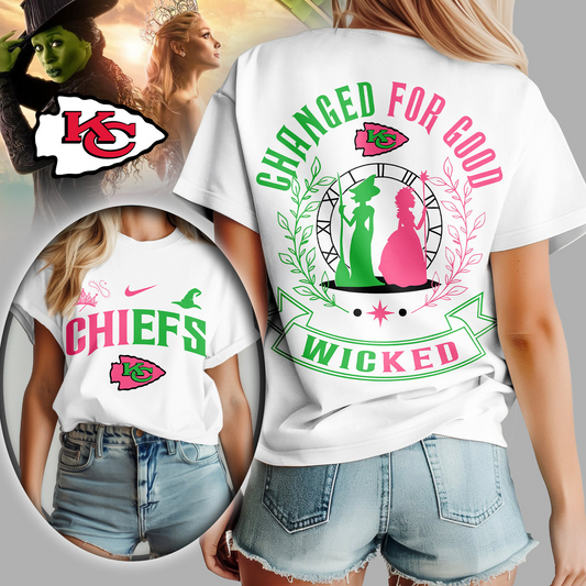 Premium NFL KC x WCKD Changed For Good Women Shirt V1 NMD TTV
