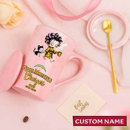 Premium NFL LAC Ceramic Women Coffee Mug V1 NMD TTV